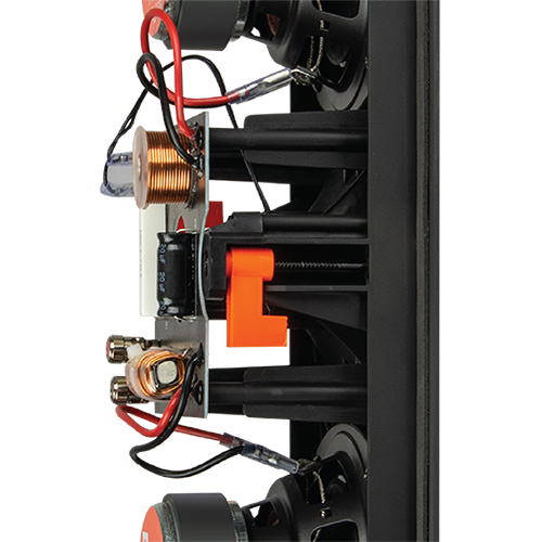 XL-2 installation system compatible with up to 2” (50mm) thick wall/ceiling material.